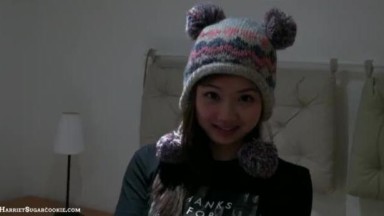Video DP pertama remaja Asia Harriet Sugarcookie | japan