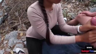 bercinta di depan umum di sebuah pulau | thai